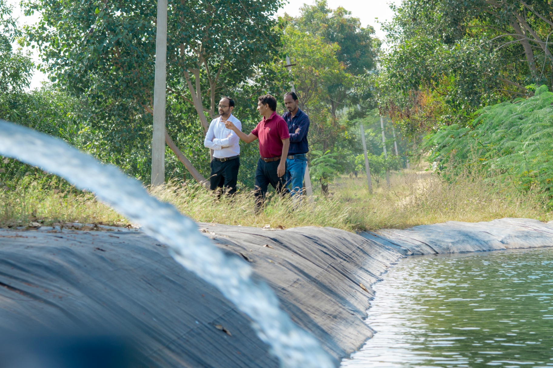 Water reservoir discussion